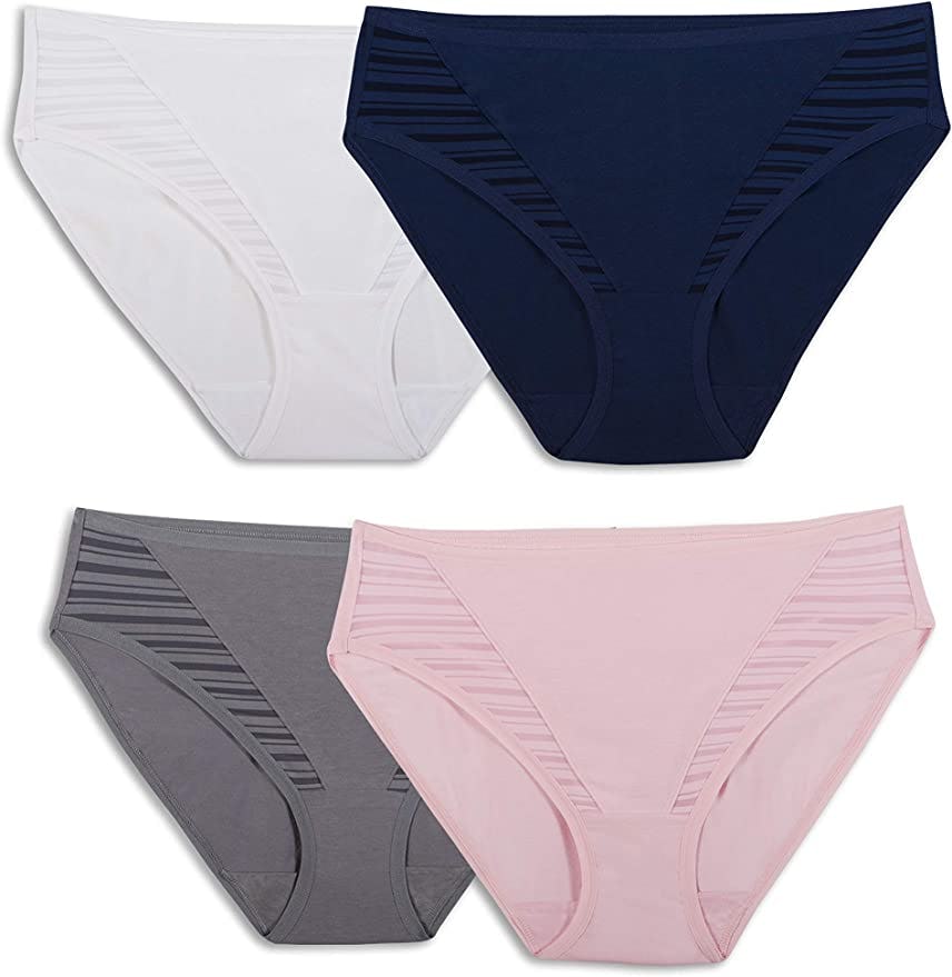 Fruit of the Loom Coolblend Moisture-Wicking Panties (4-Pack)