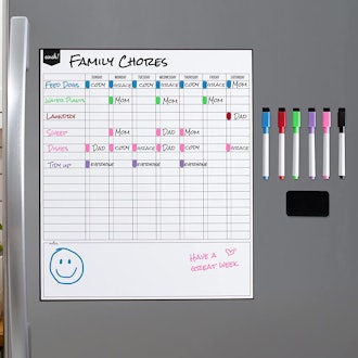 cinch! Magnetic Dry Erase Chore Chart