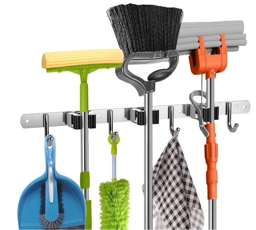 Homely Center Wall Mounted Mop and Broom Holder