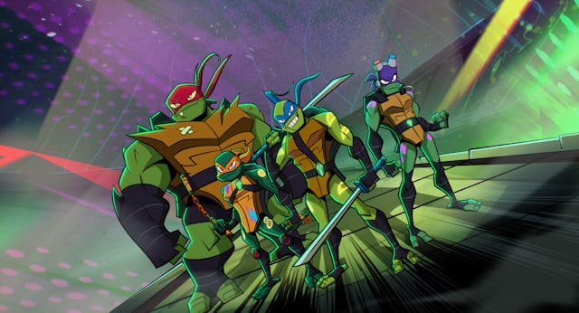 Among the new kids movies coming to Netflix in August 2022 is 'Rise of the Teenage Mutant Ninja Turt...