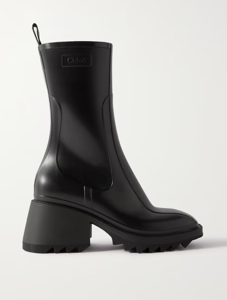 Betty Rubber Ankle Boots