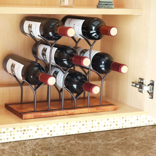 ALLCENER Countertop Wine Rack
