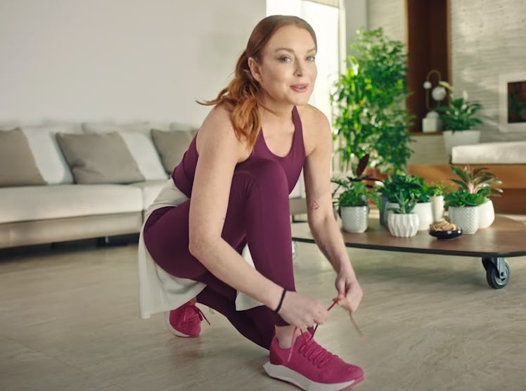 Lindsay Lohan's Allbirds commercial has so many 'Mean Girls' jokes.