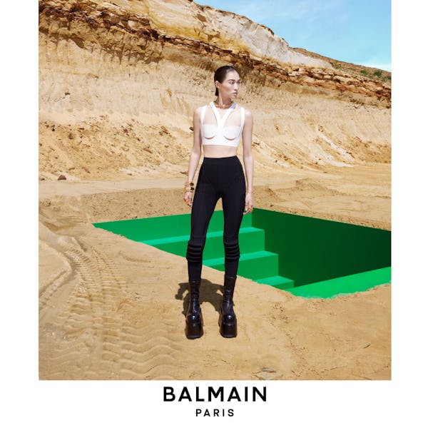 Balmain Fall/Winter 2022 fashion campaign