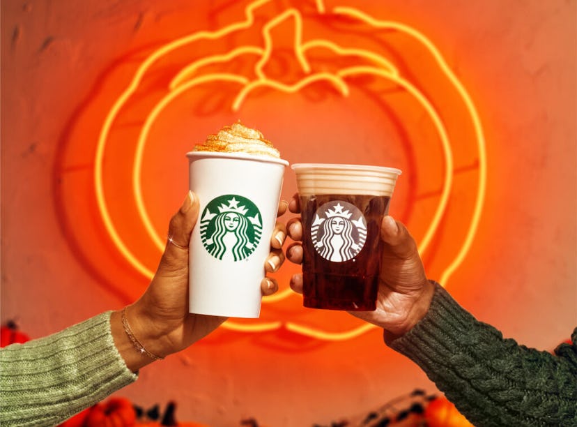 Starbucks' new canned Nitro Pumpkin Cream Cold Brew is so clutch.