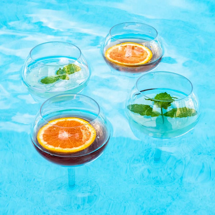 BubbleWally Floating Wine Glasses (2-Pack)