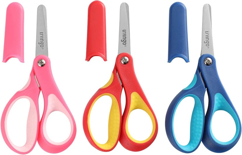 LIVINGO Blunt Kids Craft Scissors (3-Pack)