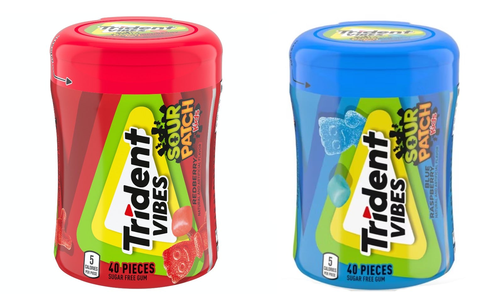 Trident VIBES Sour Patch Kids Gum Has 3 Bold Flavors