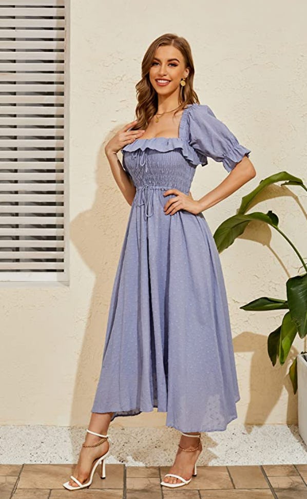 R.YIposha Ruffle Maxi Dress