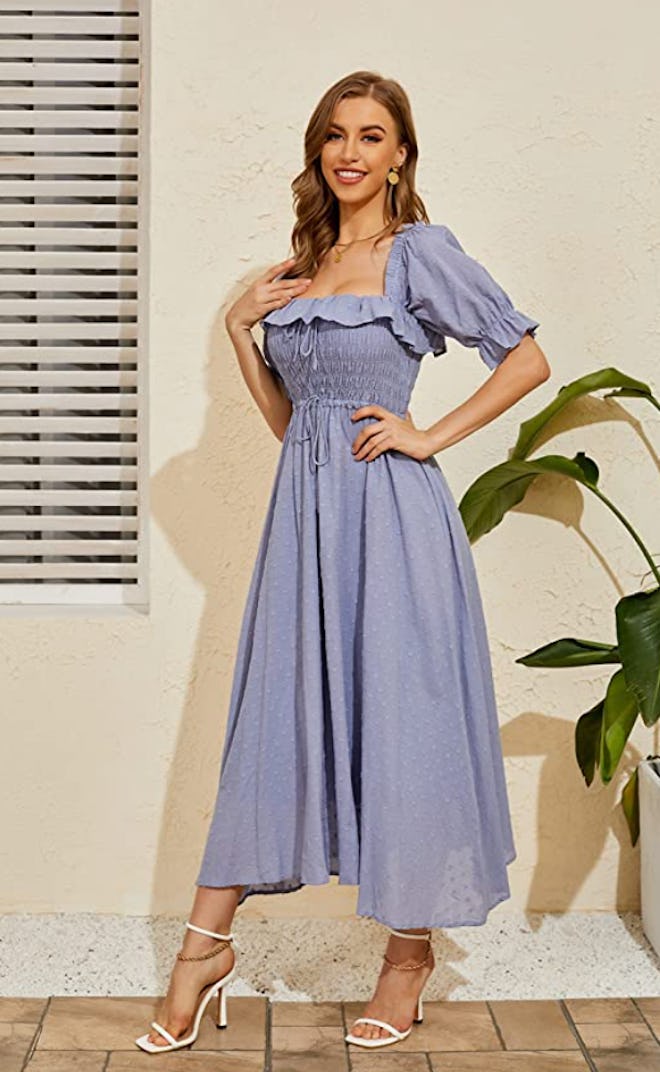 R.YIposha Ruffle Maxi Dress