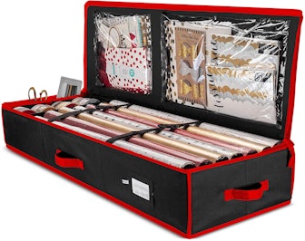 Zober Premium Wrapping Paper Storage Container