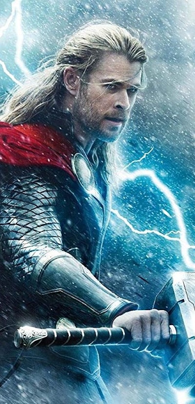 Poster art for the Thor The Dark World movie
