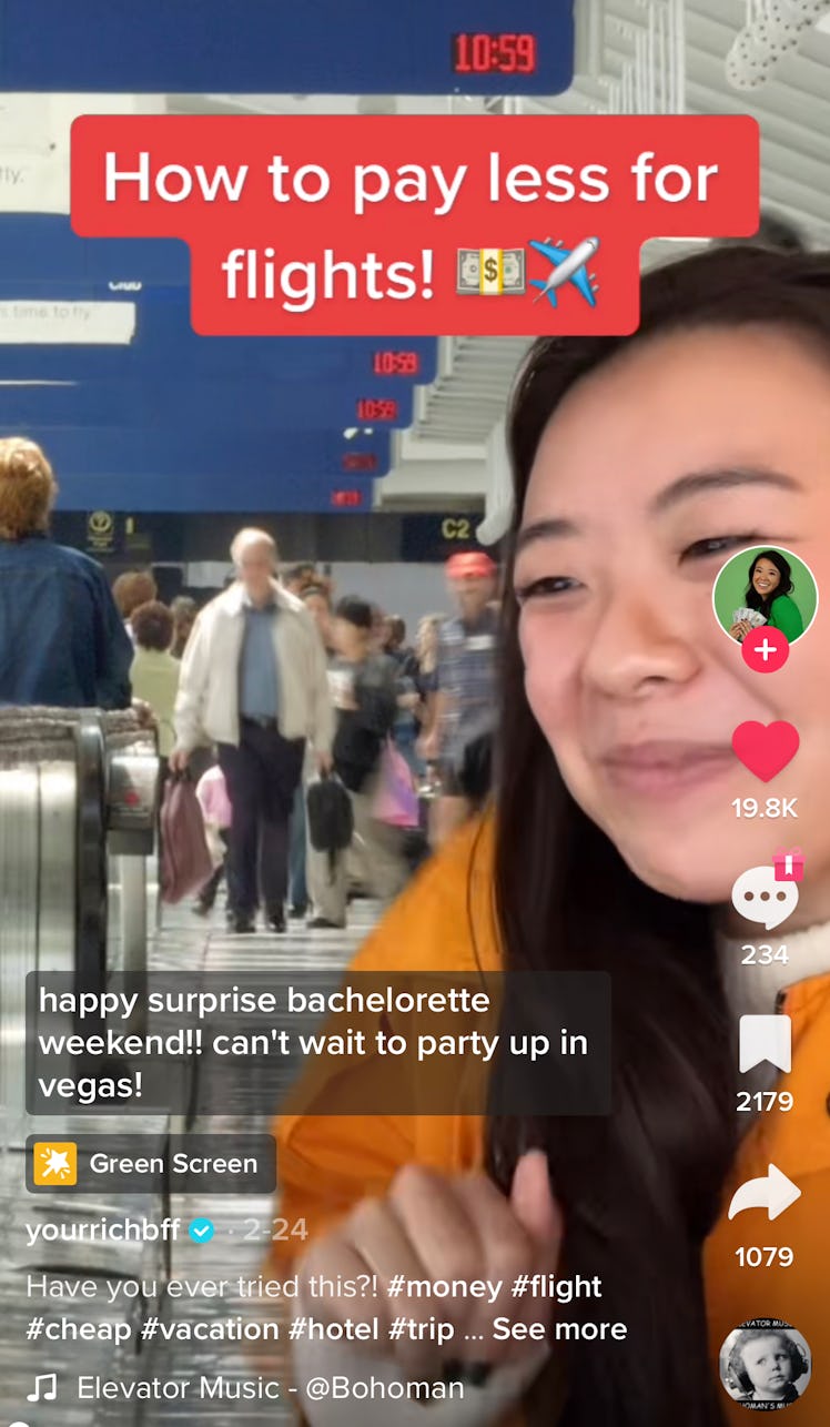 Save money on flights with these hacks and tips from tiktok travel influencers.