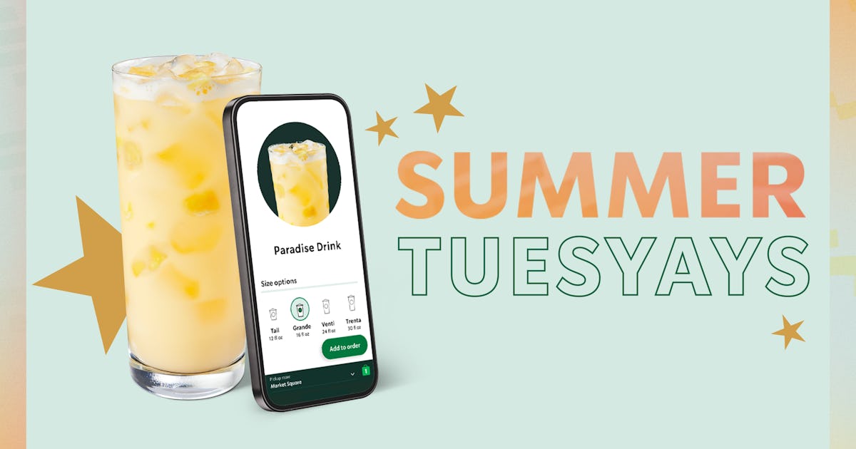 How To Get Starbucks' Half-Off Cold Drinks Deal On Tuesdays ...