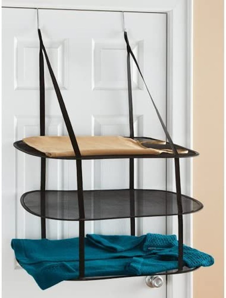 Greenco 3-Tier Over-The-Door Drying Rack