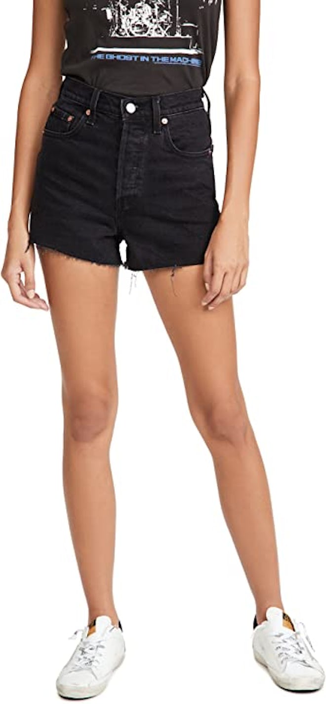 Best Extra High-Waisted Jean Shorts