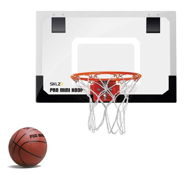 The SKLZ Pro Mini Basketball Hoop is one thing to make your backyard a kid oasis.