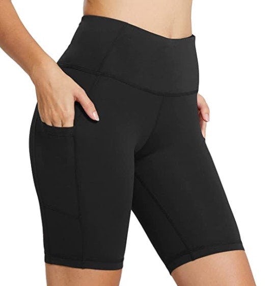BALEAF Women&rsquo;s High-Waist Biker Shorts (8", 7", 5" Available)