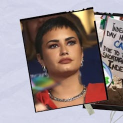 Demi Lovato, Madonna & More Celebs Who Protested The 4th Of July After Roe V. Wade Overturn