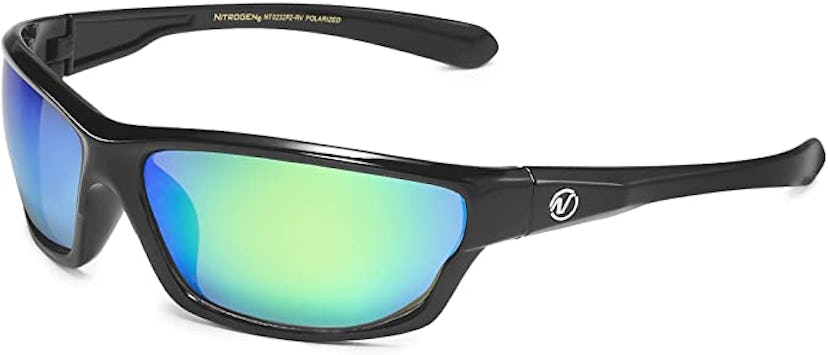 Polarized Wrap Around Sport Sunglasses for Men Women UV400 Sports Sun Glasses are the best cheap sun...