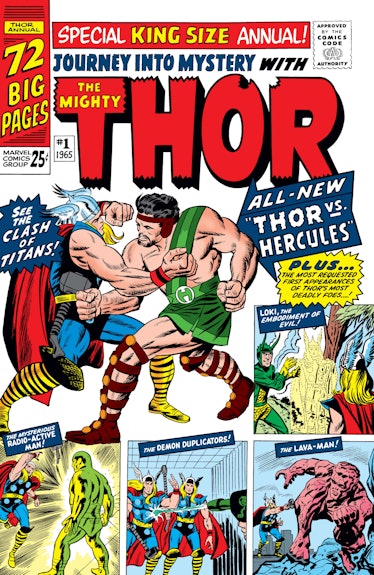Journey Into Mystery Annual Thor vs Hercules