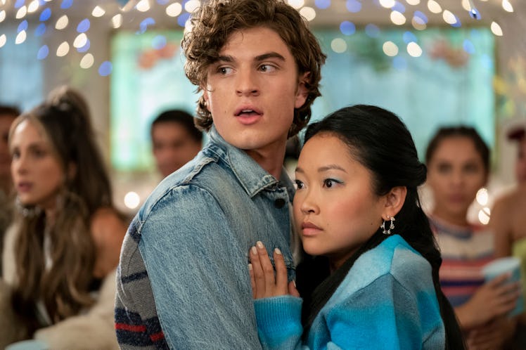 Mason Versaw as Jake C. and Lana Condor as Erika in 'Boo, Bitch'