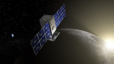 NASA's Moon-bound mini-probe