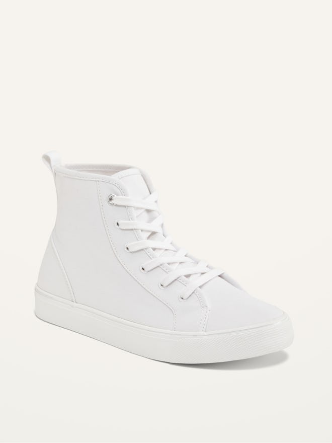 Gender-Neutral Canvas High-Top Sneakers for Kid