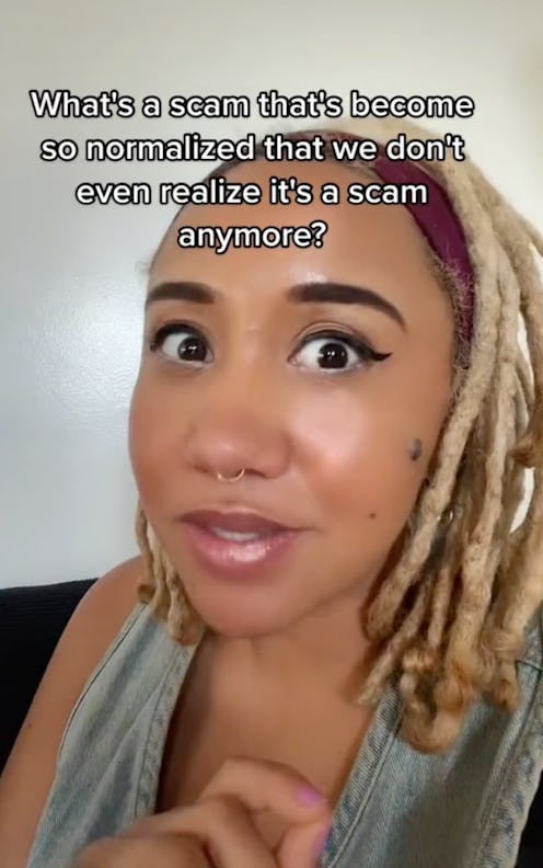 On TikTok, a video from @debtcollective has users revealing the everyday occurrences that feel like ...