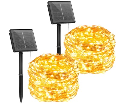 Brightown Outdoor Solar String Lights 2-Pack is a thing to make your backyard a kid oasis.