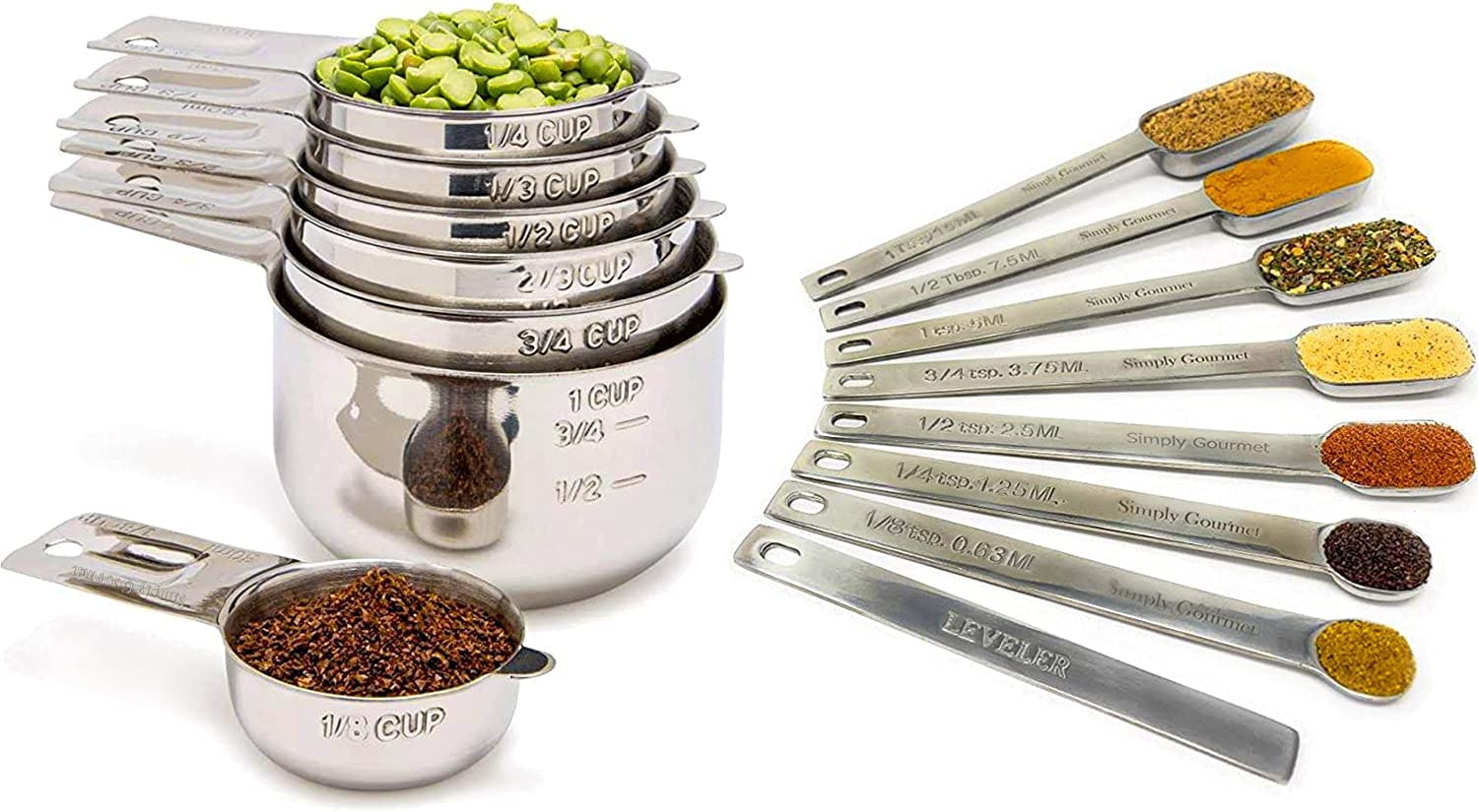 Simply Gourmet Measuring Cups and Spoons