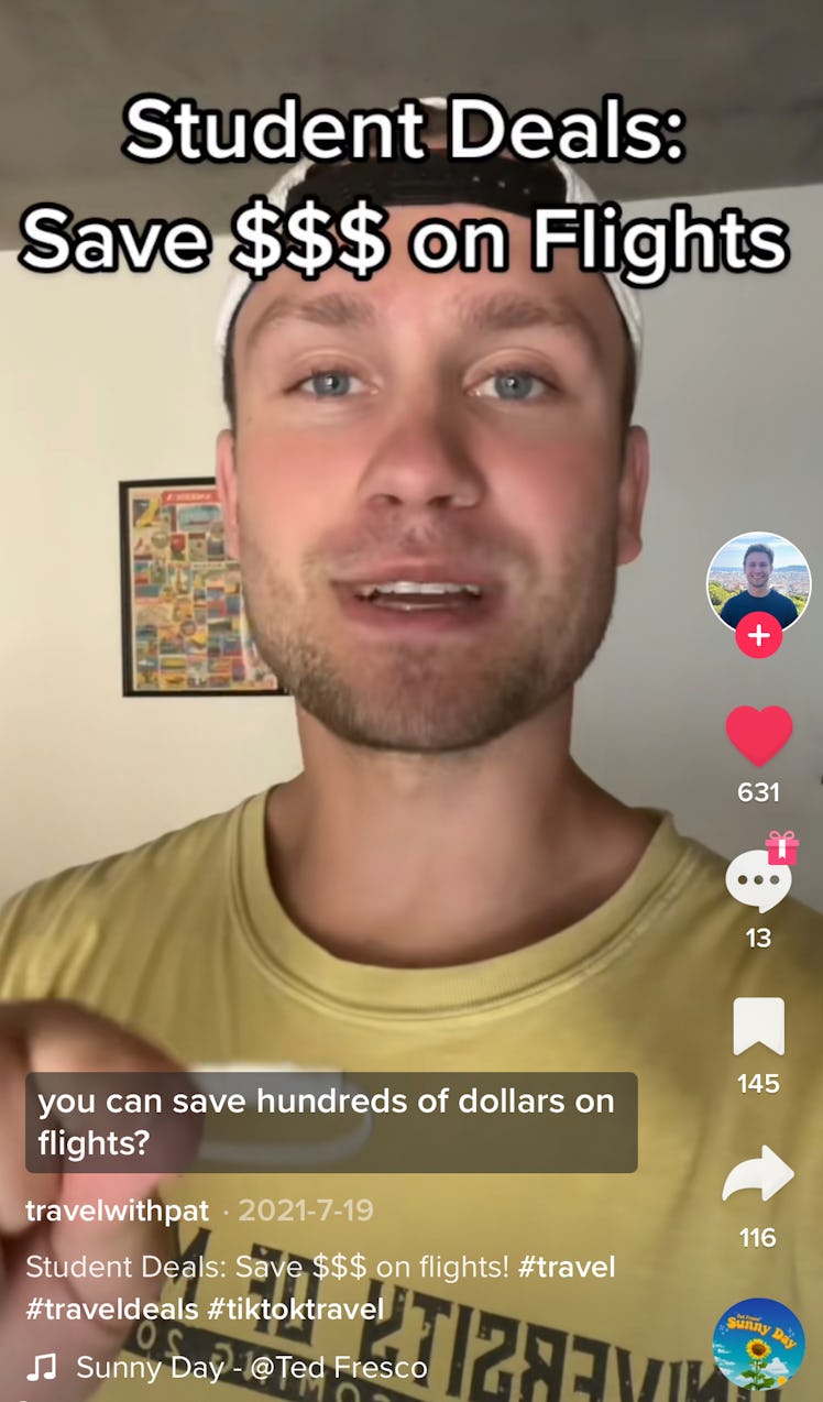 Save money on flights with these hacks and tips from tiktok travel influencers.