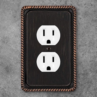 Henne Bery Rope Edge Decorative Outlet Cover (2-Pack) 