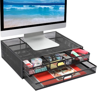 HUANUO Monitor Stand with Drawer