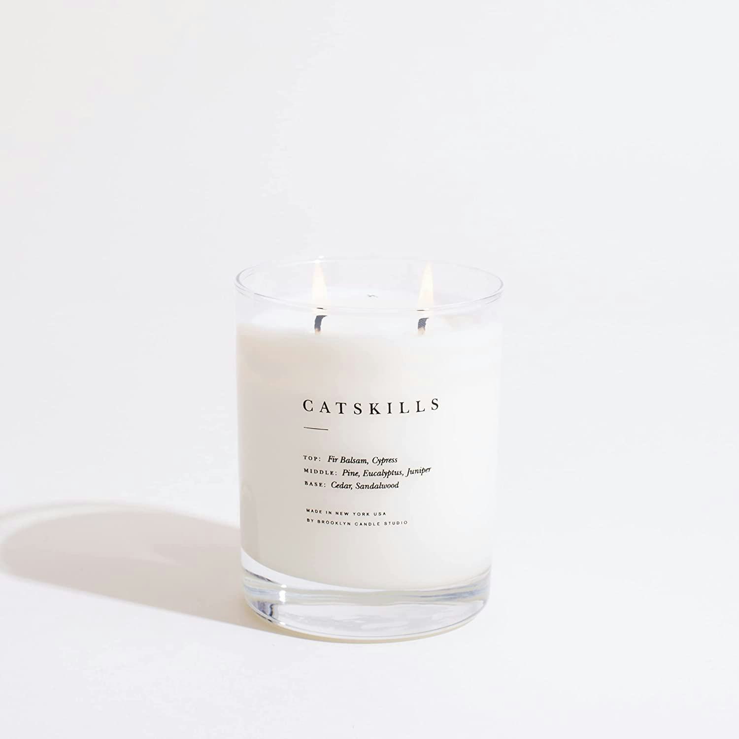 Catskills candle from Brooklyn candle studio