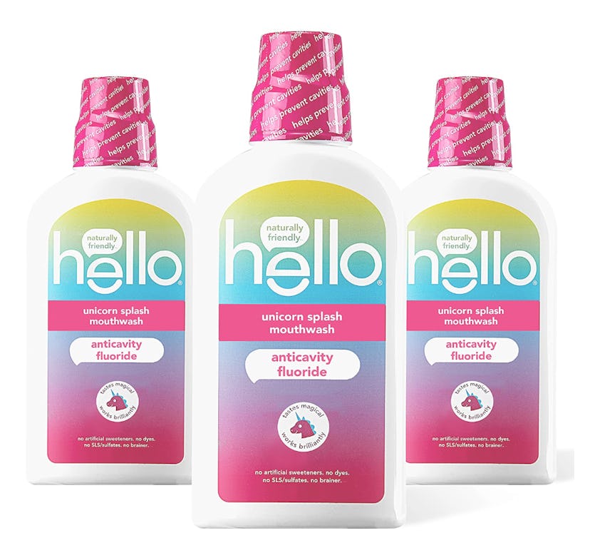 Hello Kids Unicorn Splash Mouthwash