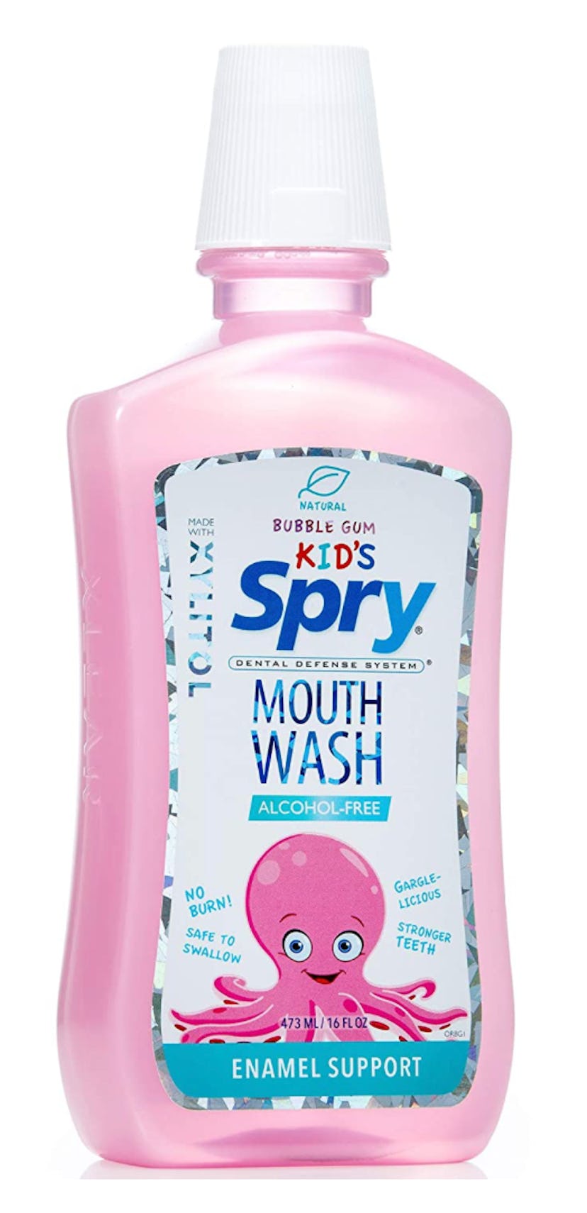 Spry Kids Alcohol-Free Kid’s Natural Bubble Gum Mouthwash