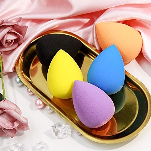 BEAKEY 5 Pcs Makeup Sponge Set