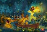 Tiana's Bayou Adventure attraction will open in late 2024 at Magic Kingdom and Disneyland. 