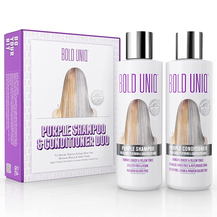 BOLD UNIQ Purple Shampoo & Conditioner Set (2 Pieces)