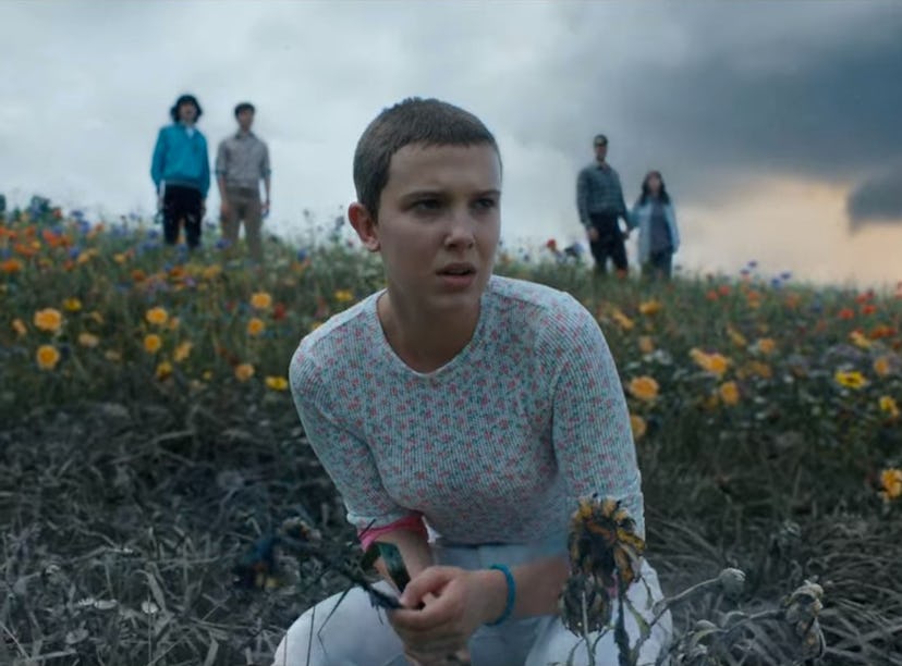 Millie Bobby Brown as Eleven in Stranger Things 4