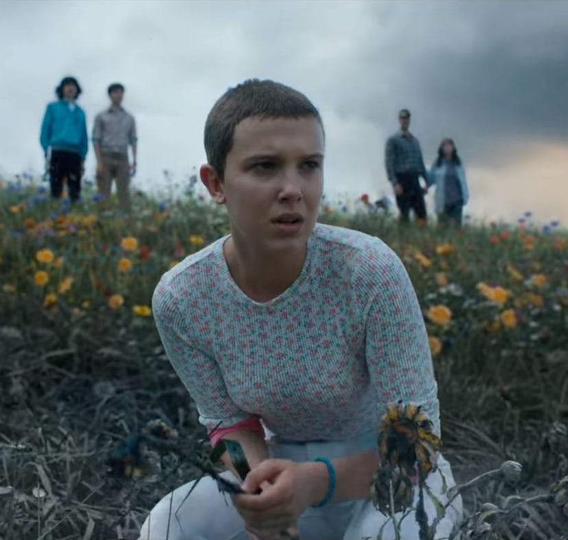 Millie Bobby Brown as Eleven in Stranger Things 4