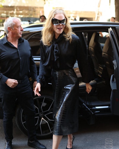 Nicole Kidman at Balenciaga in Paris