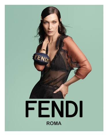 Bella Hadid for Fendi fall 2022