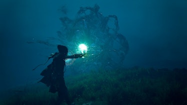 screenshot of Freya in Forspoken video game