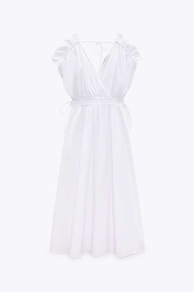 Zara white dress