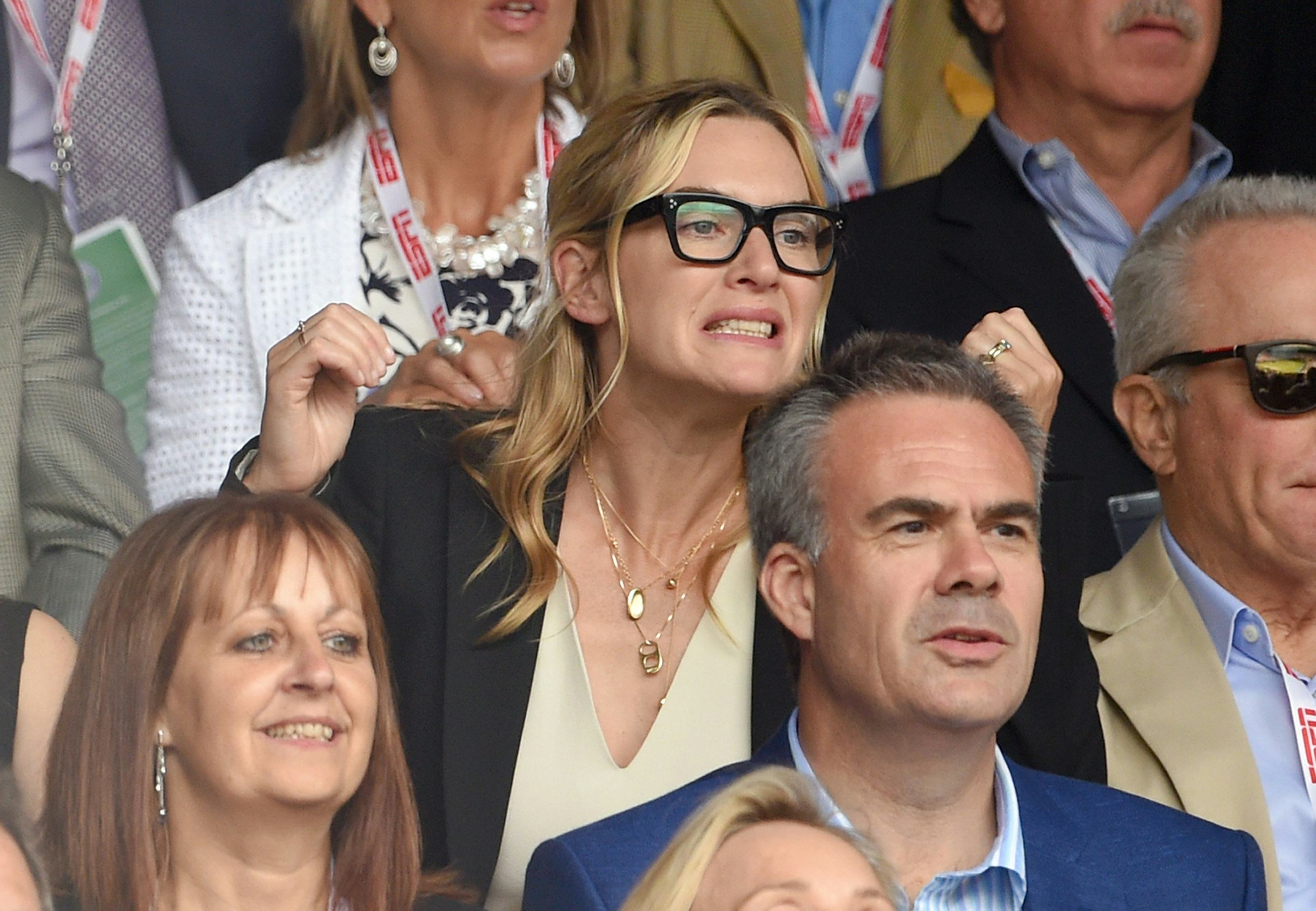 Kate Winslet at Wimbledon in 2015