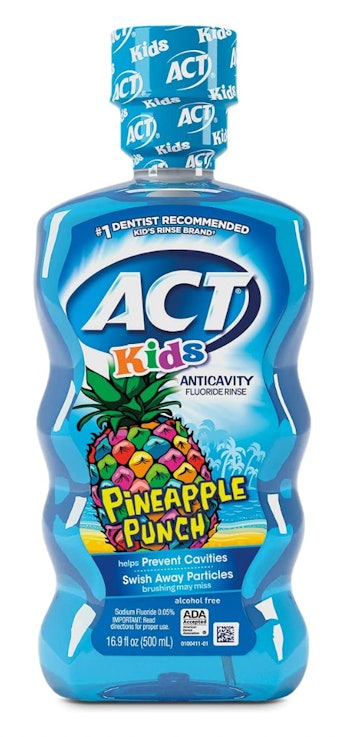 ACT Kids Pineapple Punch Anticavity Fluoride Rinse