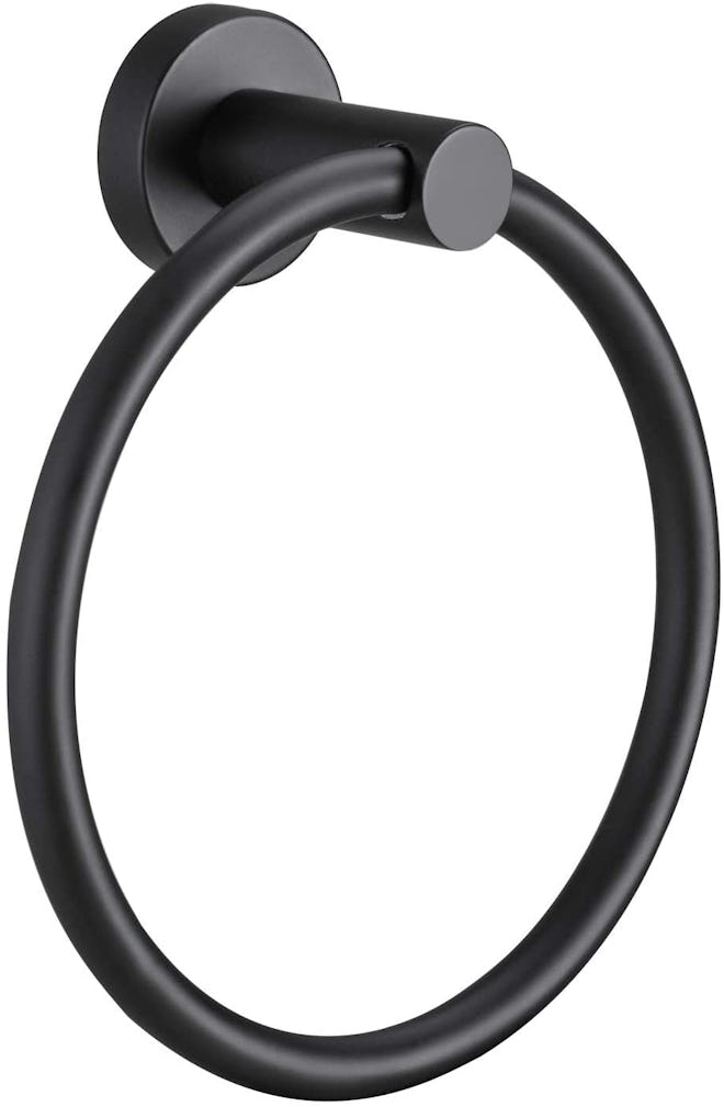 matte black towel ring from pynsseu