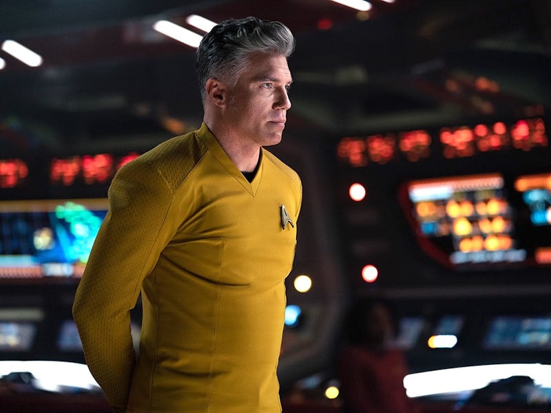 Anson Mount as Captain Pike in the Season 1 finale of 'Star Trek: Strange New Worlds.'